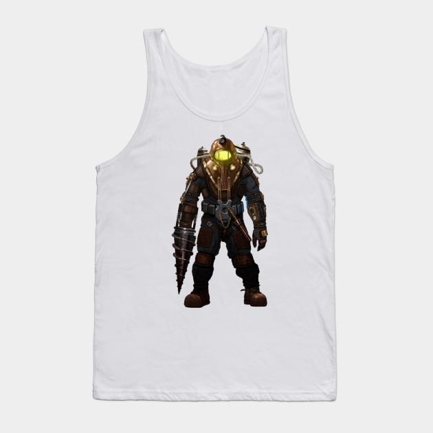 Subject Delta, Bioshock 2 Tank Top by gruntcooker